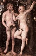 CRANACH, Lucas the Elder Adam and Eve 05 china oil painting artist